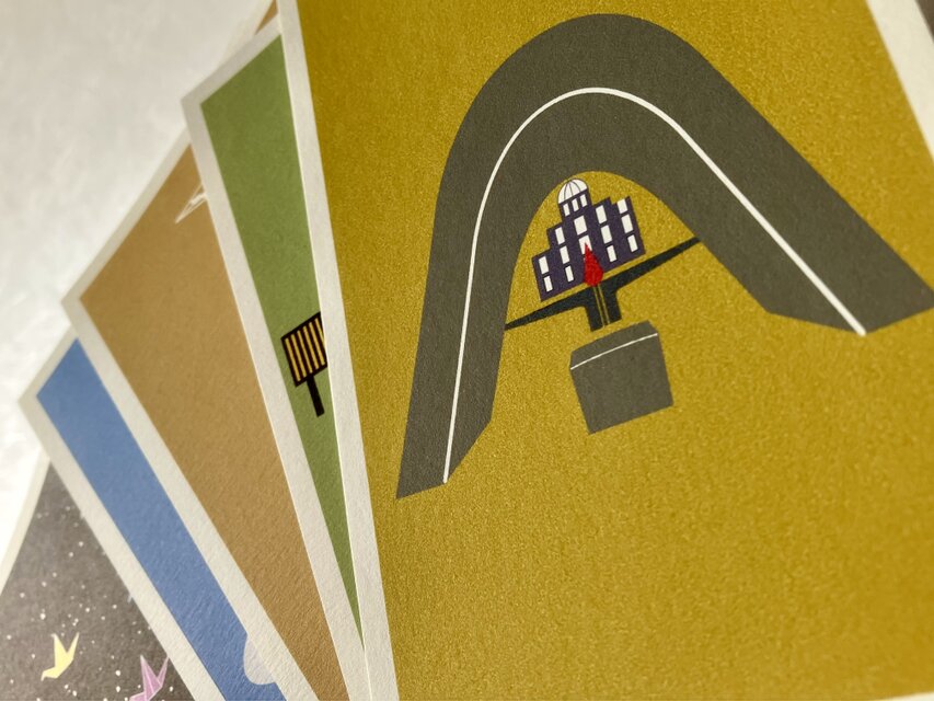 祈りシリーズポストカードセット/ 5枚入り