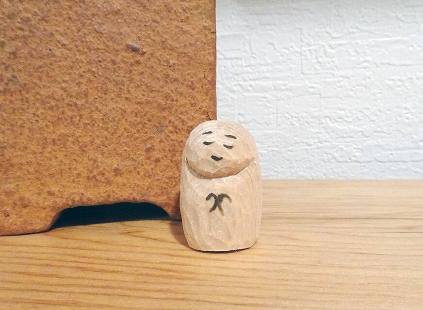 ＜特別価格＞木彫り　小さな小さなお地蔵さん16