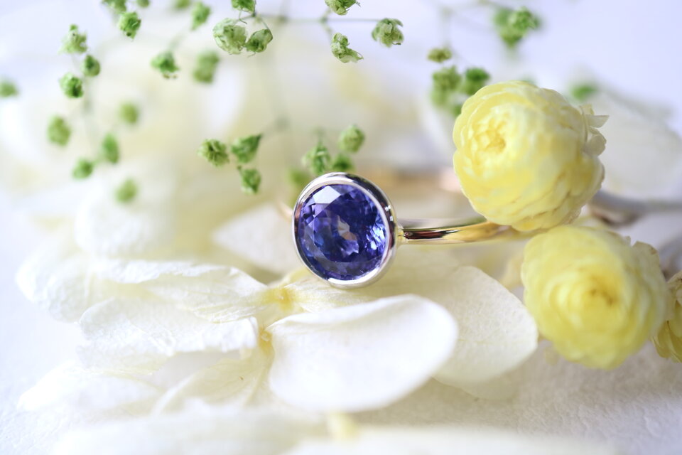 タンザナイト指輪