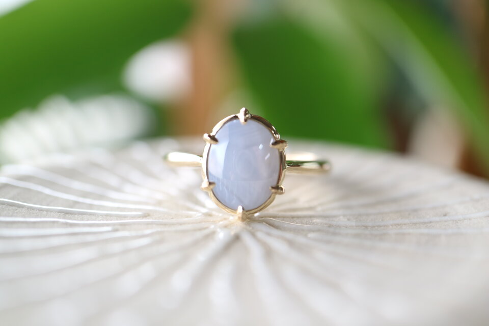 スターサファイア指輪