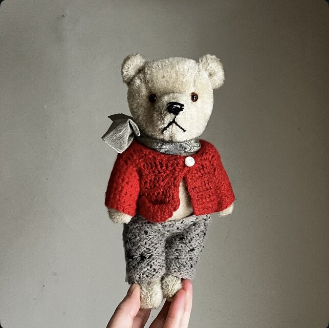 ドイツ　おしりの出ちゃう　テディベア　ヴィンテージ