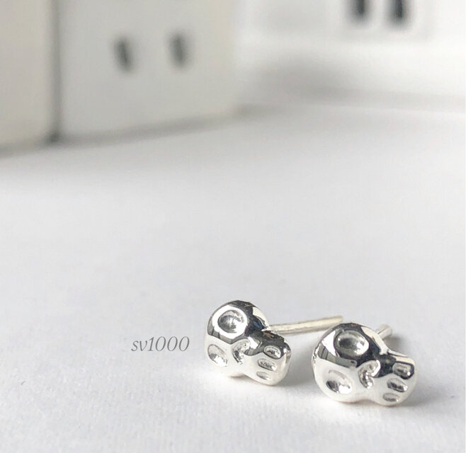 純銀sv1000♡プチピアス  金属アレルギーの方も