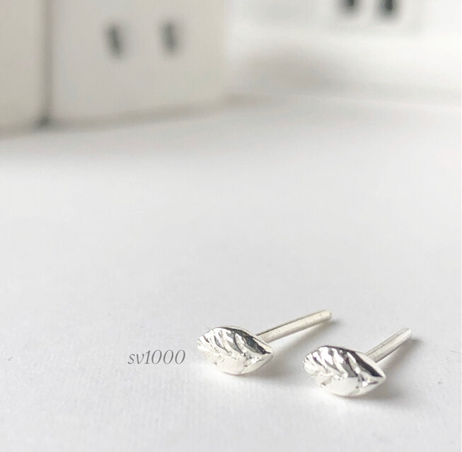 純銀sv1000♡プチピアス  金属アレルギーの方も