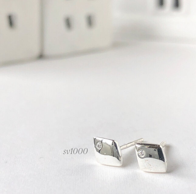 純銀sv1000♡プチピアス  金属アレルギーの方も