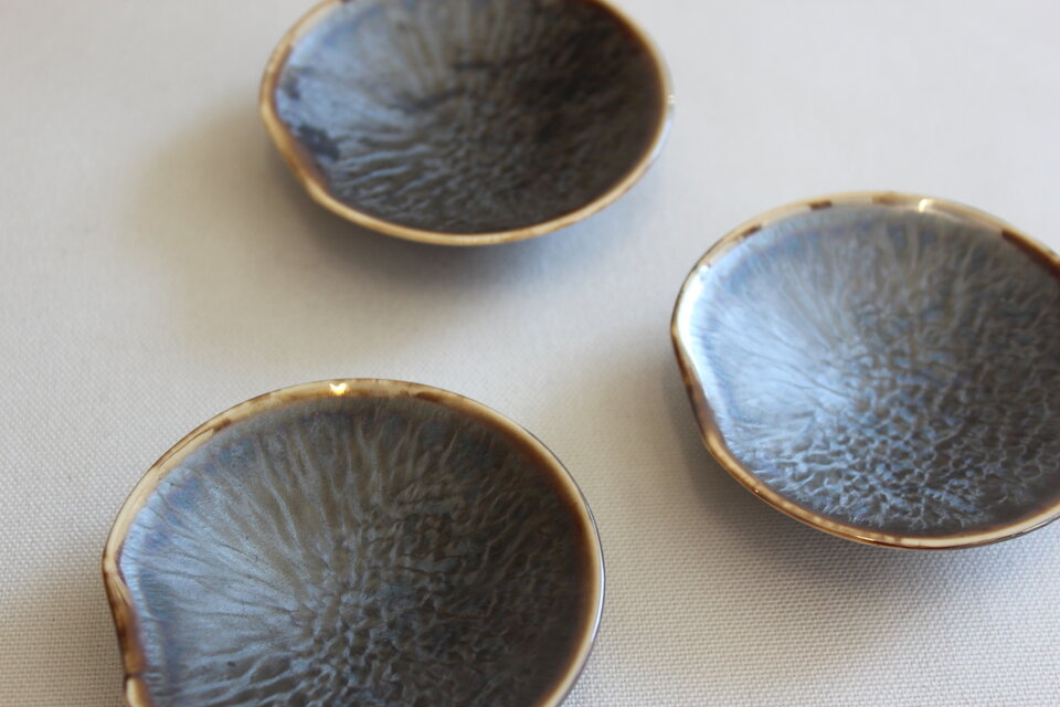 孔雀パックマン箸置き