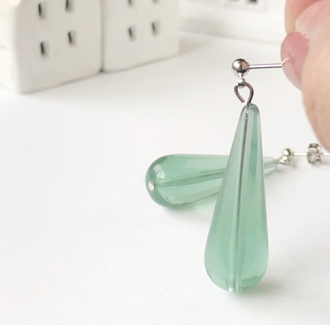 ゆれる♡ロングドロップピアスのコピー | iichi 日々の暮らしを