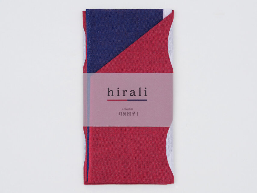 手ぬぐい　かさねの色目〜月見団子〜