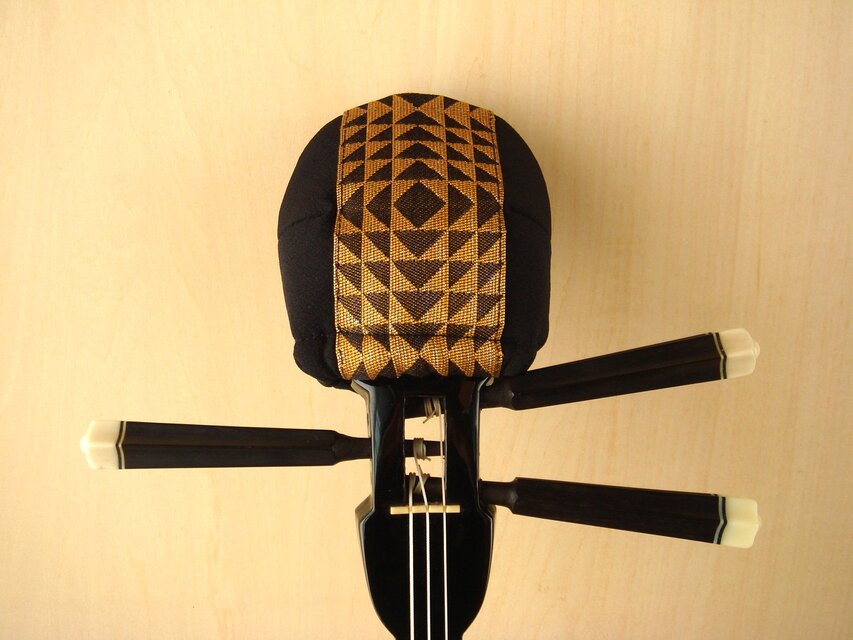 天カバー（博多織ー幾何学柄・金）