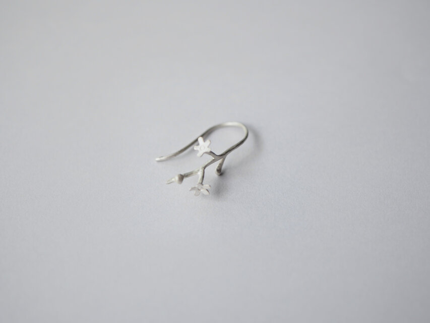 胡瓜草 pierce (silver)