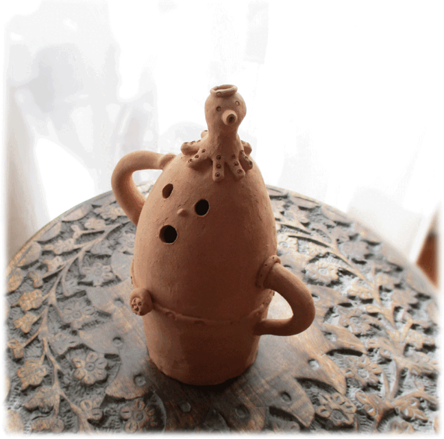 【ハニワちゃん】on the タコの親子