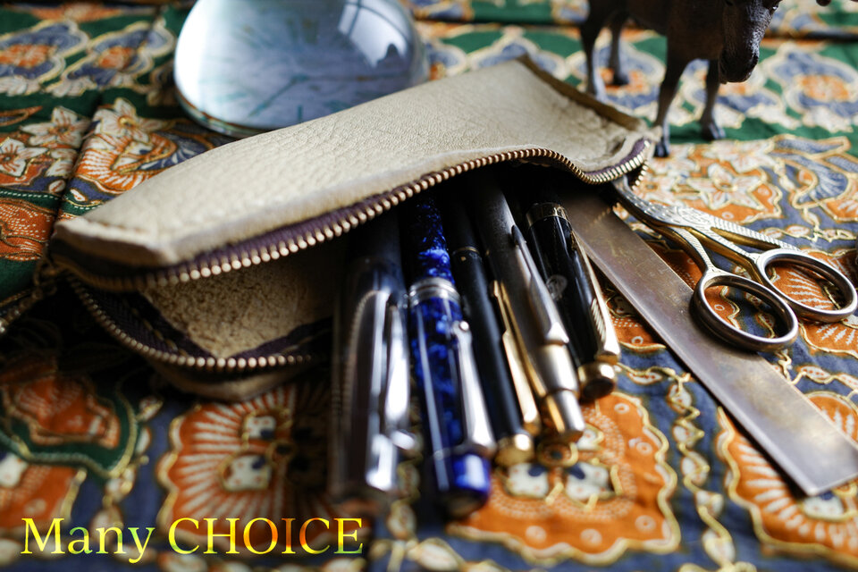 やみつきエルクのL型ペンケース（レモンドロップ）