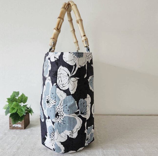 bamboo♡花柄トートbag | iichi 日々の暮らしを心地よくする