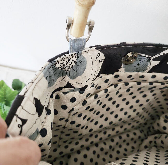 bamboo♡花柄トートbag | iichi 日々の暮らしを心地よくする