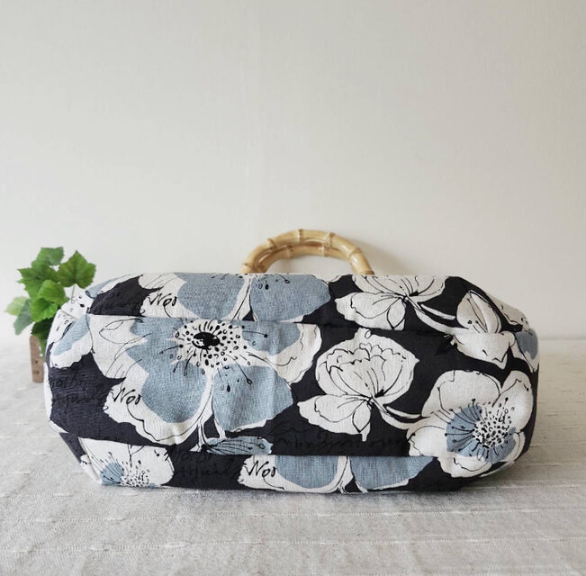 bamboo♡花柄トートbag | iichi 日々の暮らしを心地よくする