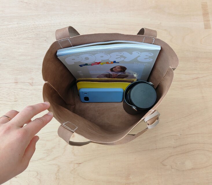 ハンドメイド　大人のシンプルトートバッグ他４点のおまとめ Dita（ディータ） トートバッグ ストラップソフトトートバッグ（ポーチ