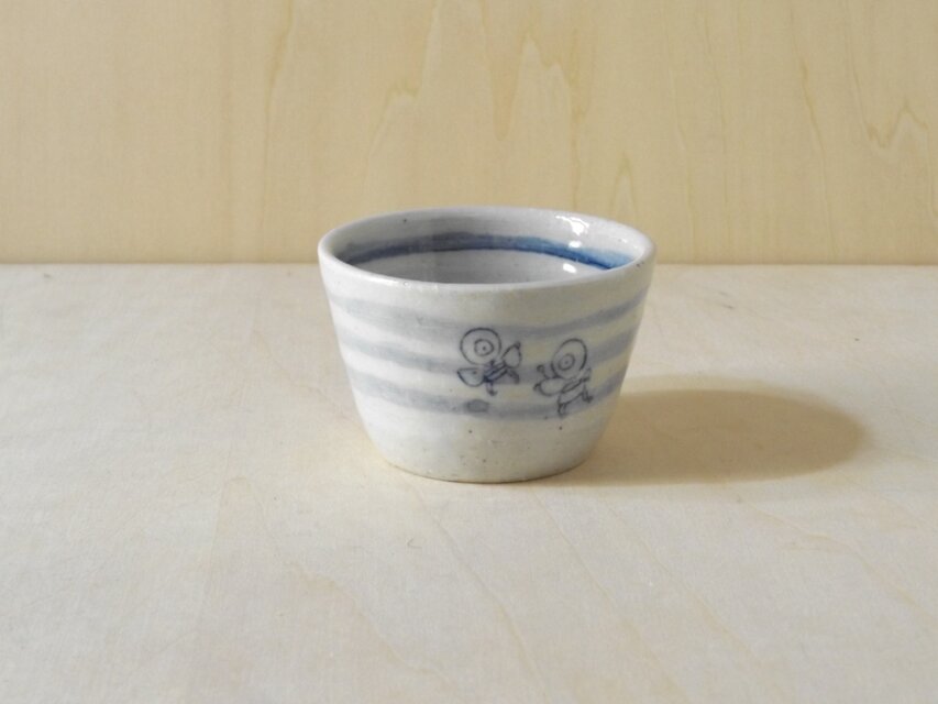 ようかいさん　カップ（縞）