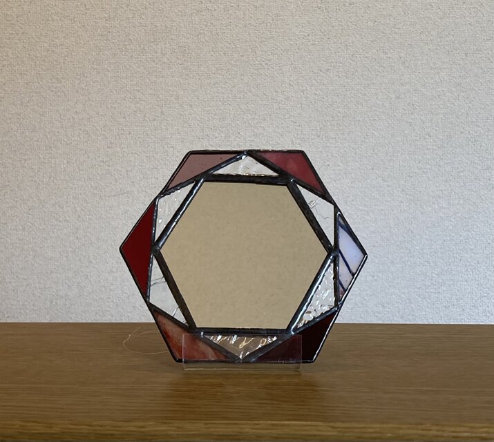 六角形鏡（赤３）