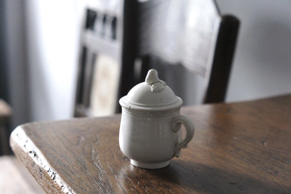 ファイアンスフィーヌ　ラヴィエ　フランスアンティーク ファイアンスフィーヌ ラヴィエ フランスアンティーク