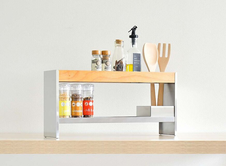 夏セール！キッチンラック☆木目強調☆スパイスラック☆すきま収納☆プランターラック キッチンラック☆木目強調☆スパイスラック☆すきま収納 夏