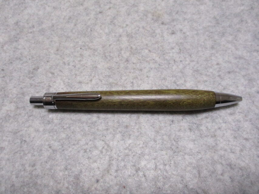 神代沙沈金絲楠木　中国産銘木　蜜蠟ワックス仕上げ　木軸ボールペン(シャープペンシル)