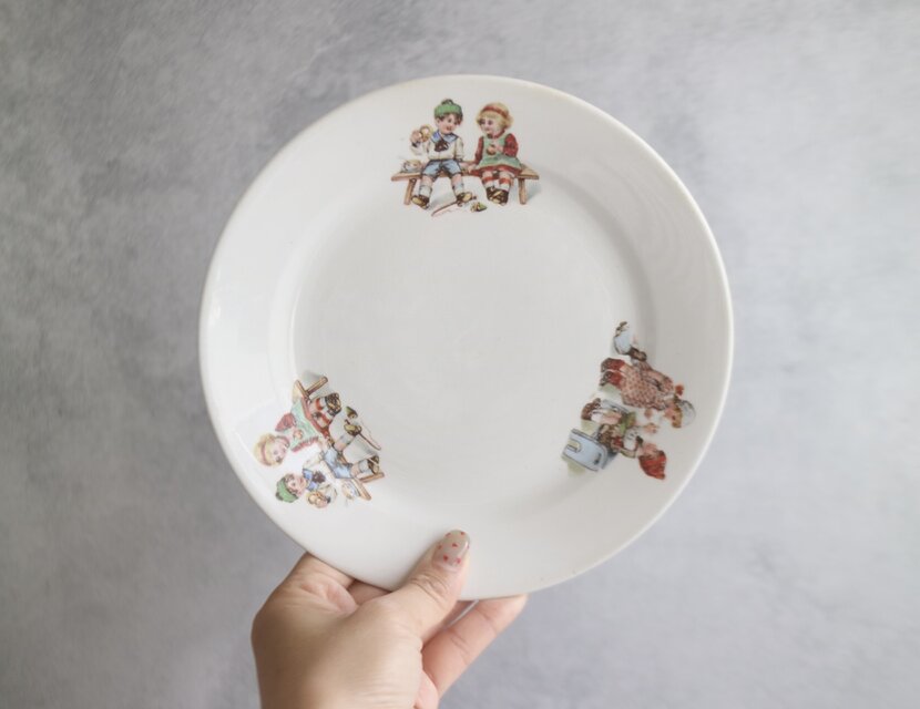 OLDARABIA  /   チルドレンプレート No.5818