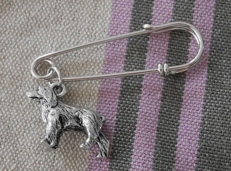 アメリカンピューターチャームのストールピン*　スパニエル