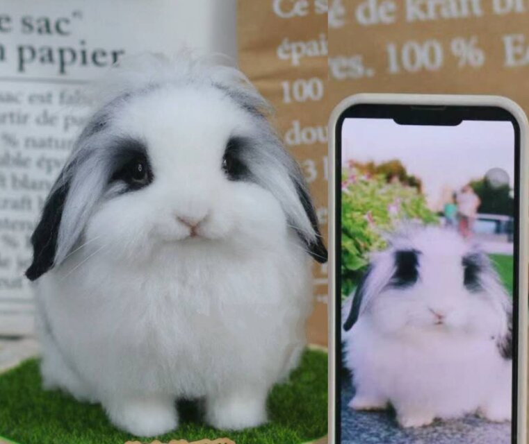 【オーダーメイドペット】オーダー ペット うさぎ 人形 ぬいぐるみ オーダー ウサギ、うちの子 うさぎ、ペット似顔絵、人形