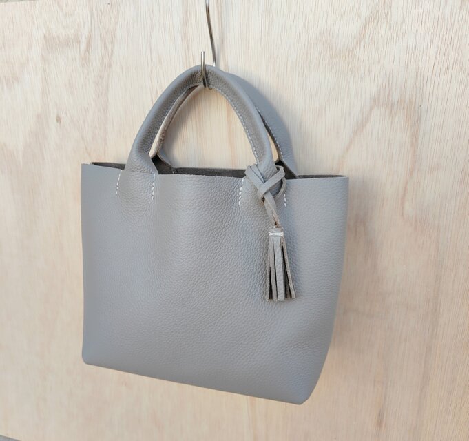 イタリアンレザーバッグ ハンドバッグ バッグインバッグ ハンドメイド手縫い 361b9326816282b9b9dc8f31b2e982