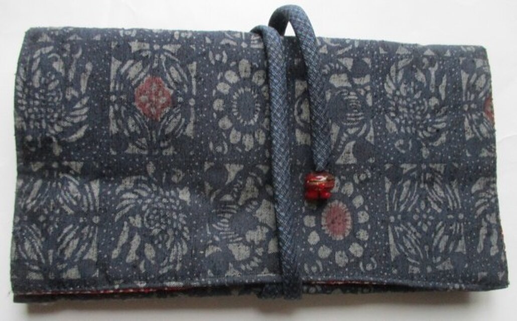 ８１９８　着物で作った和風財布・ポーチ＃送料無料