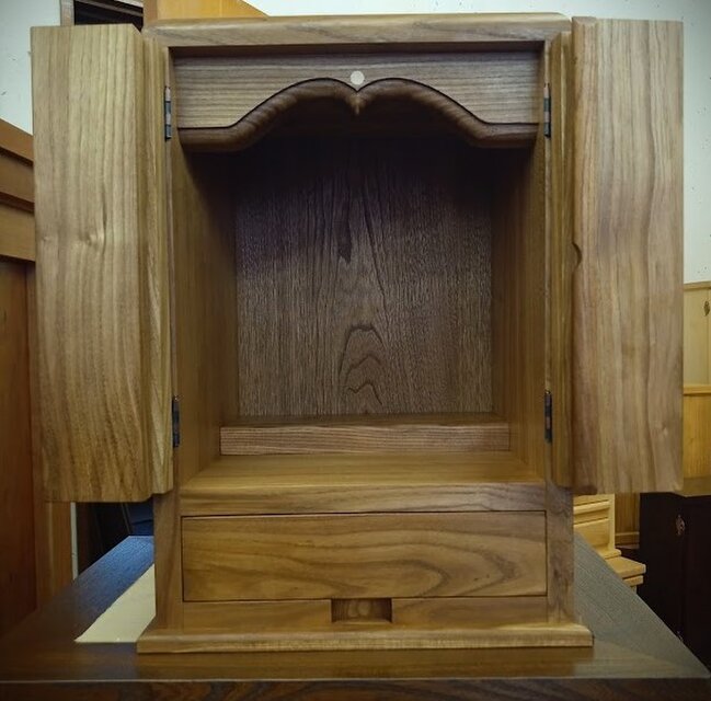 槐材厨子仏壇