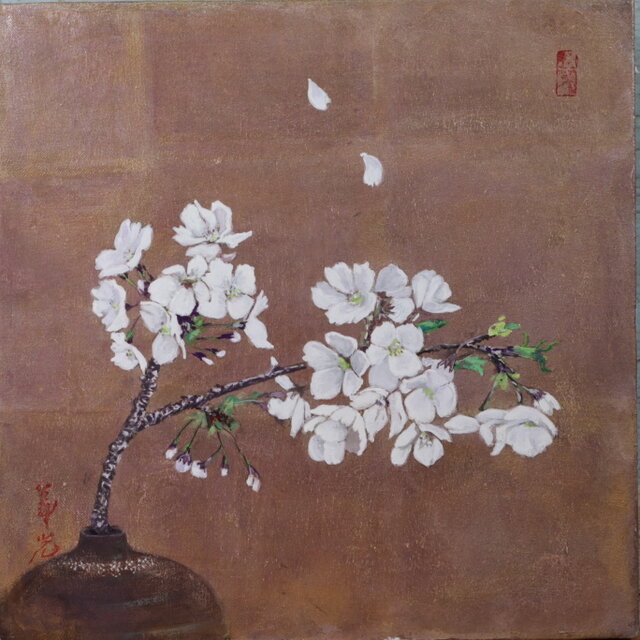 アクリル「桜の日」