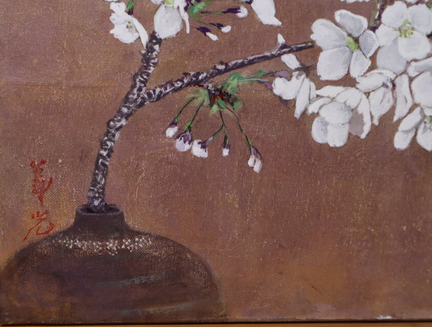 アクリル「桜の日」