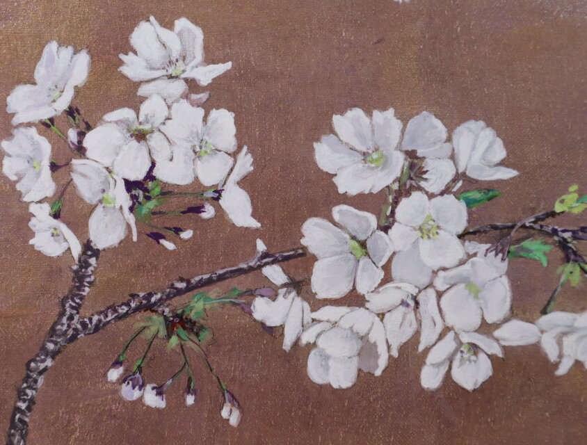 アクリル「桜の日」