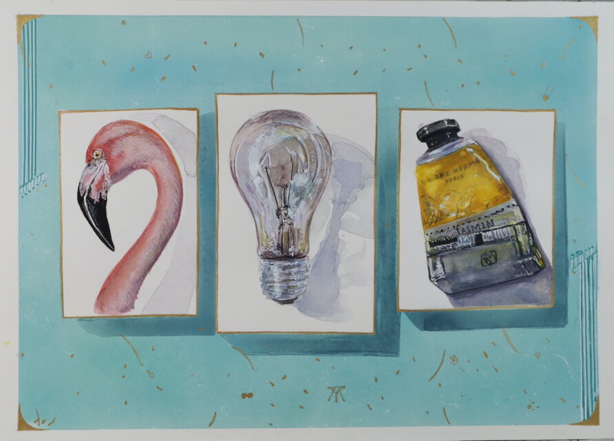 水彩「3 quests」