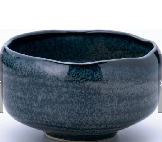 ◇新品◇【ギフト】【初心者セット】美濃焼 窯変紺凛香抹茶碗 【茶筅
