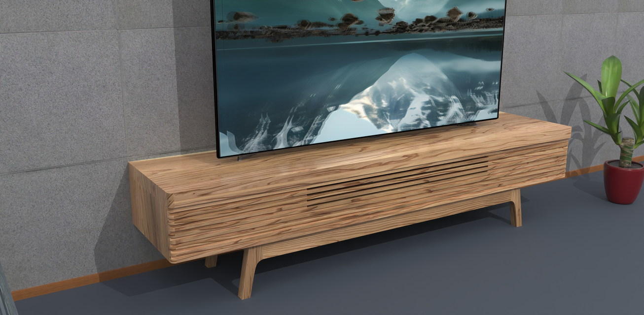 ローマ_T44』手作りテレビ台・杉 無垢材・ w170 | iichi 日々の暮らし