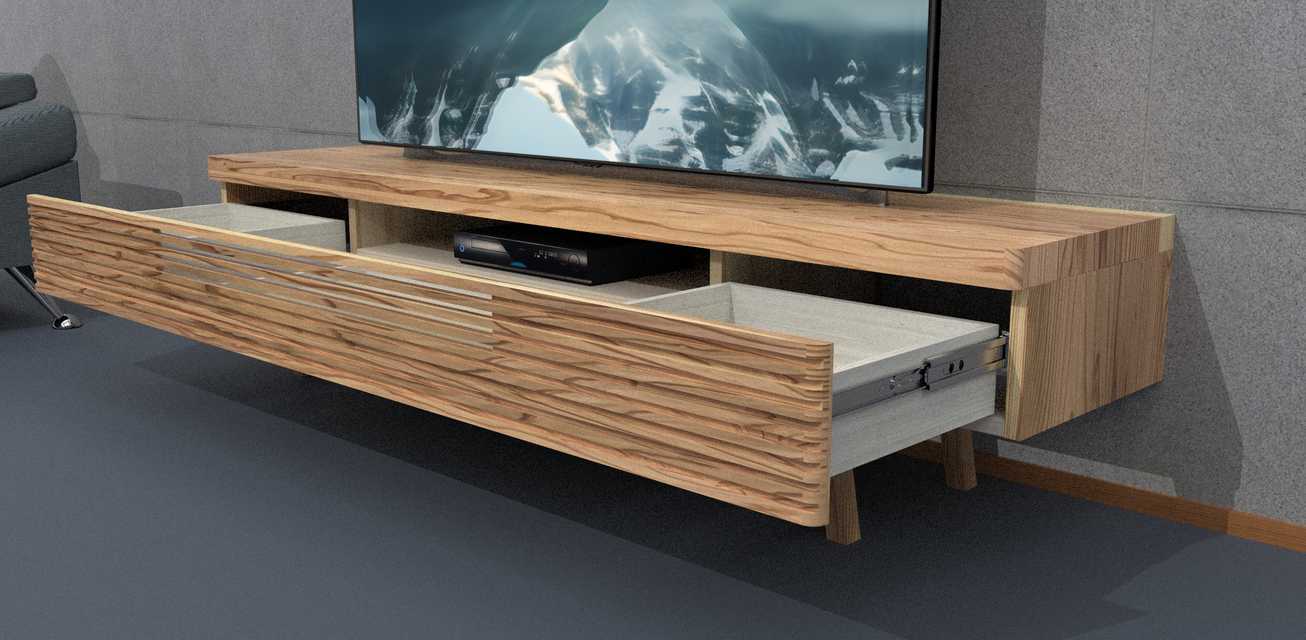 ローマ_T44』手作りテレビ台・杉 無垢材・ w170 | iichi 日々の暮らし