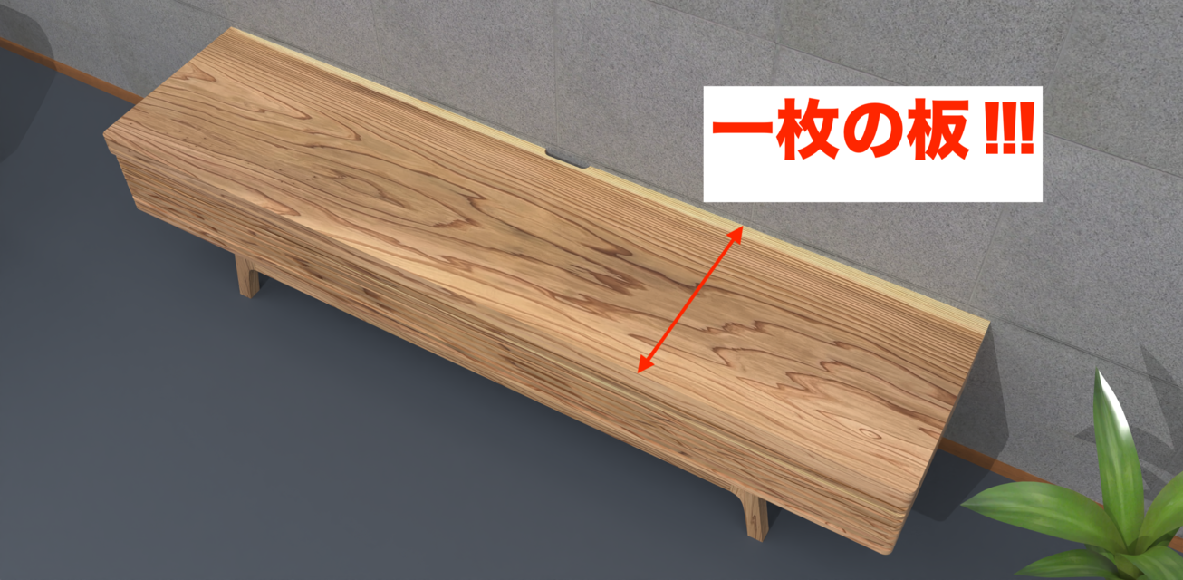 ローマ_T44』手作りテレビ台・杉 無垢材・ w170 | iichi 日々の