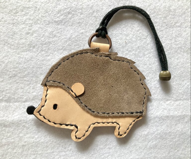 ハリネズミのチャーム/ストラップ/キーホルダー