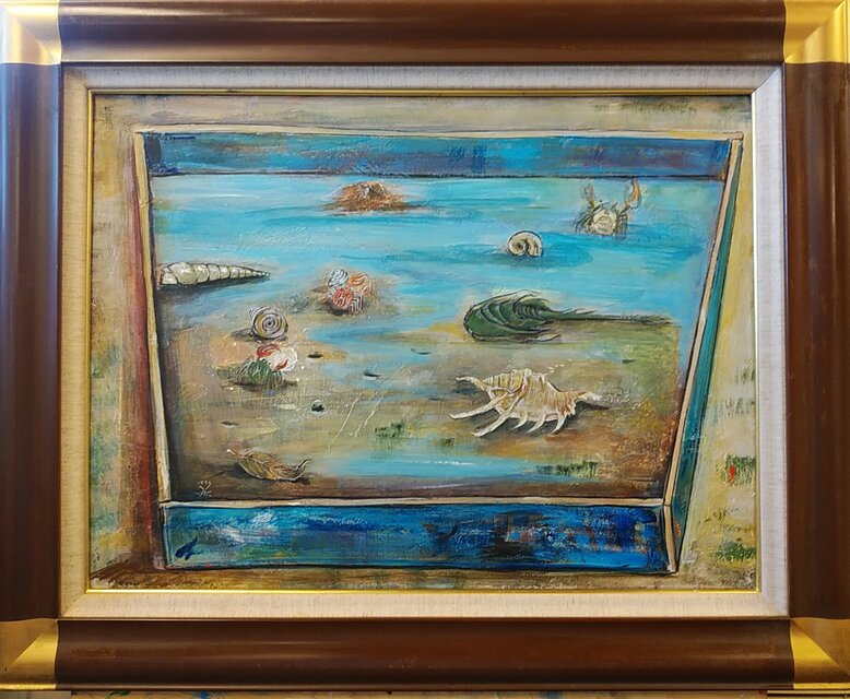 アクリル「採集箱」