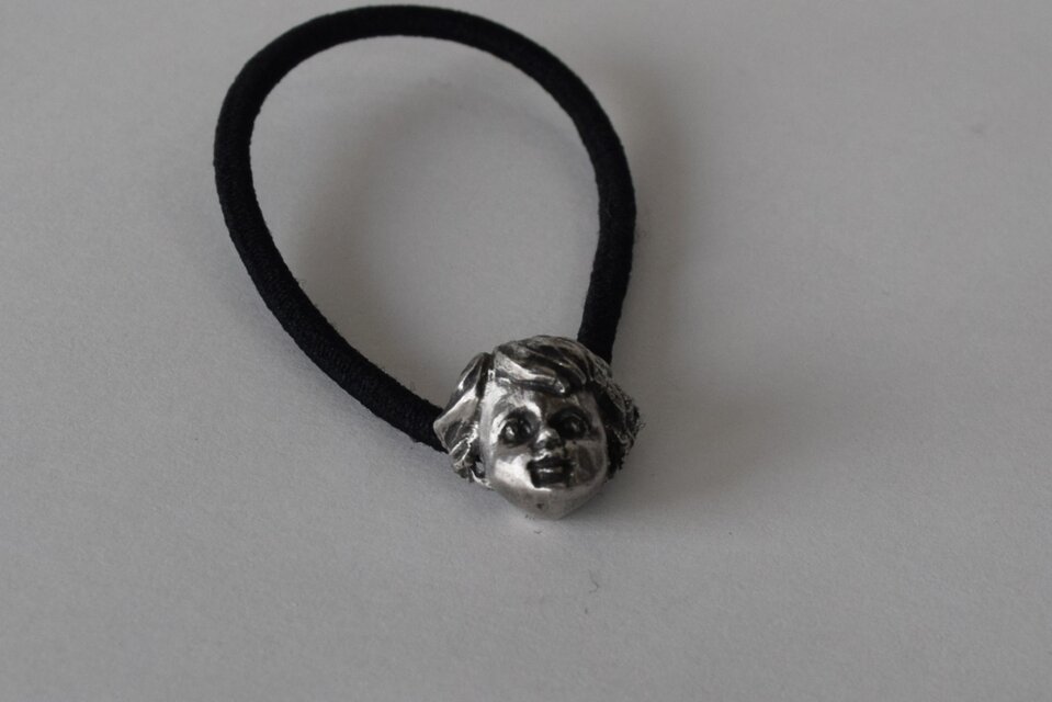 天使ちゃん髪留め　Silver