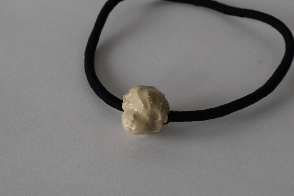 天使ちゃん髪留め　ceramic