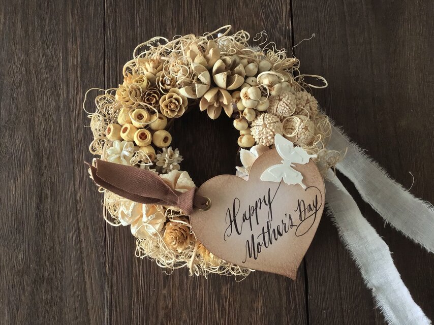 木の実のミニリース〜秋のリース＊ハンドメイド ダイジェスト版【秋色可愛い木の実のミニリース】 - YouTube