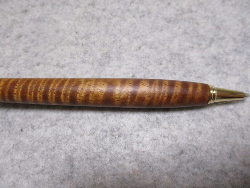 159ハワイアンコアカーリー　木製シャーペン　最強低重心　ステンレス　濃いめ 159ハワイアンコアカーリー 木製シャーペン 最強低重心