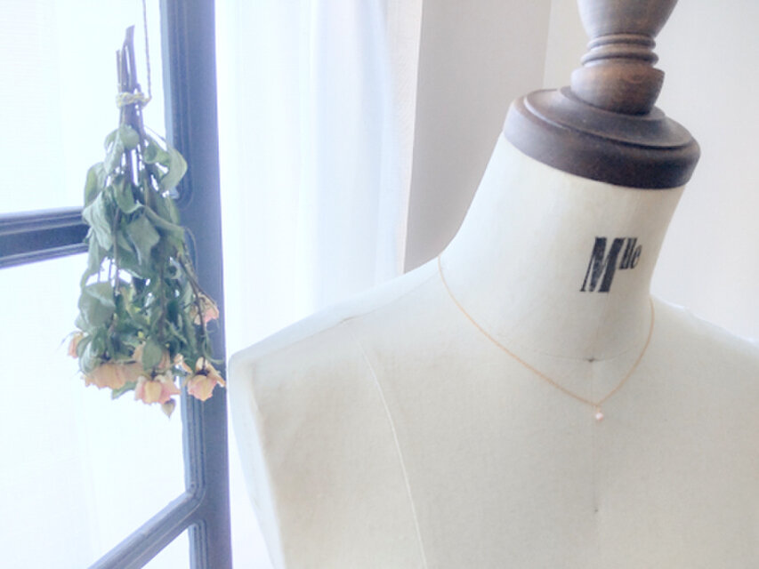 K14gfネックレス40cm/深海珊瑚