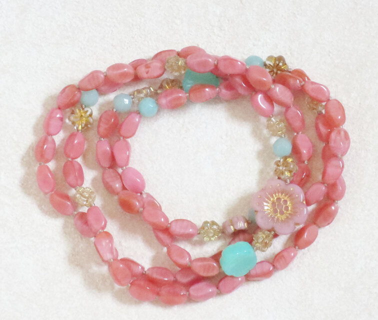 Spring garden　エンドレスネックレス