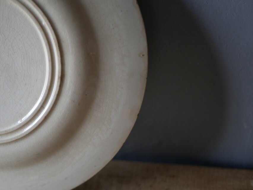 no.2 平皿 チューリップ GIEN ジアン フランスアンティーク