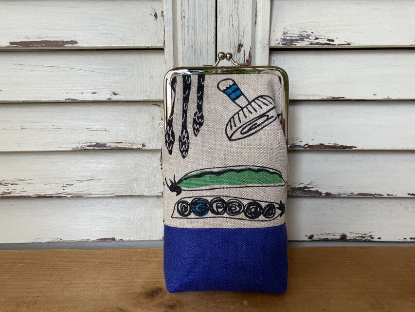 がまぐち vegetables メガネケース ペンケース ポーチ