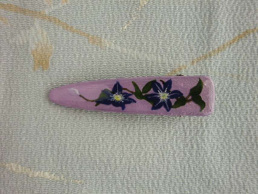 新作☆レジンヘアゴム　乙女の髪飾り①藤の花 新作☆レジンヘアゴム 乙女の髪飾り①藤の花