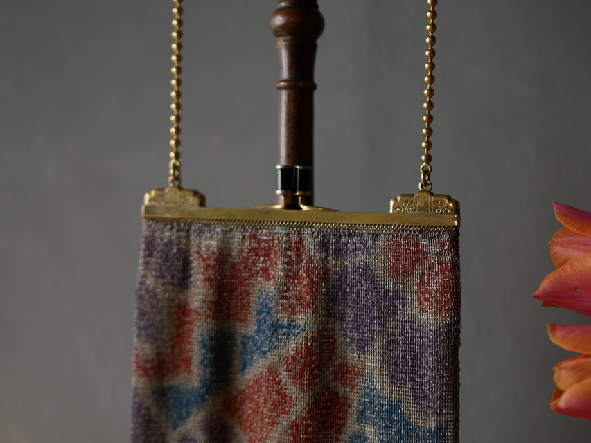 Antique metal bag アンティーク メタル＆メッシュバッグ フランス